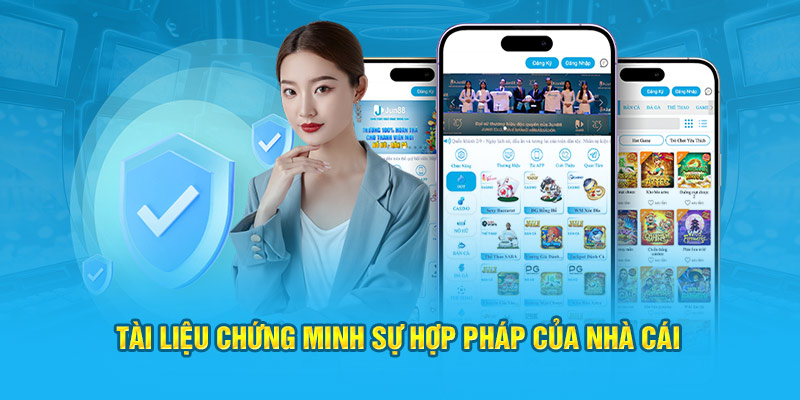 Tài liệu chứng minh sự hợp pháp của nhà cái