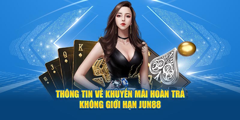 Thông tin về khuyến mãi hoàn trả không giới hạn Jun88